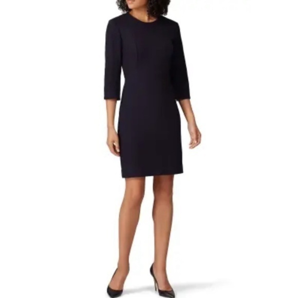 MM. Lafleur black sheath dress